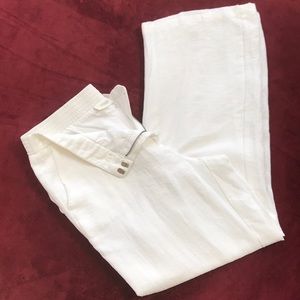 Chico’s Lined Linen Pants.